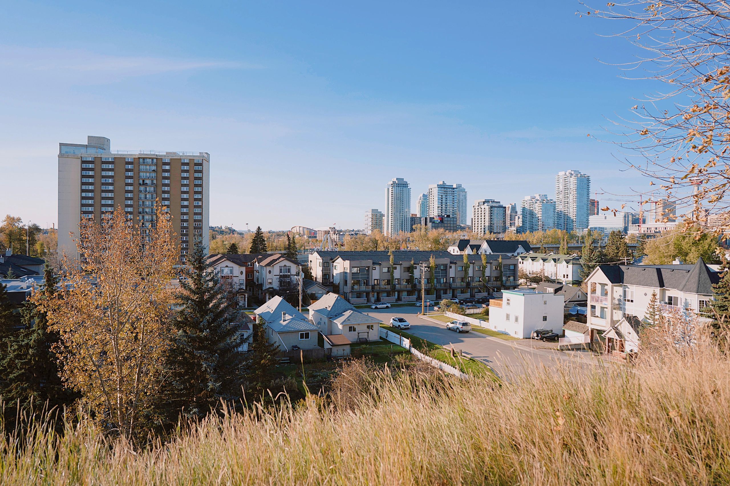 Calgary residential neighborhood